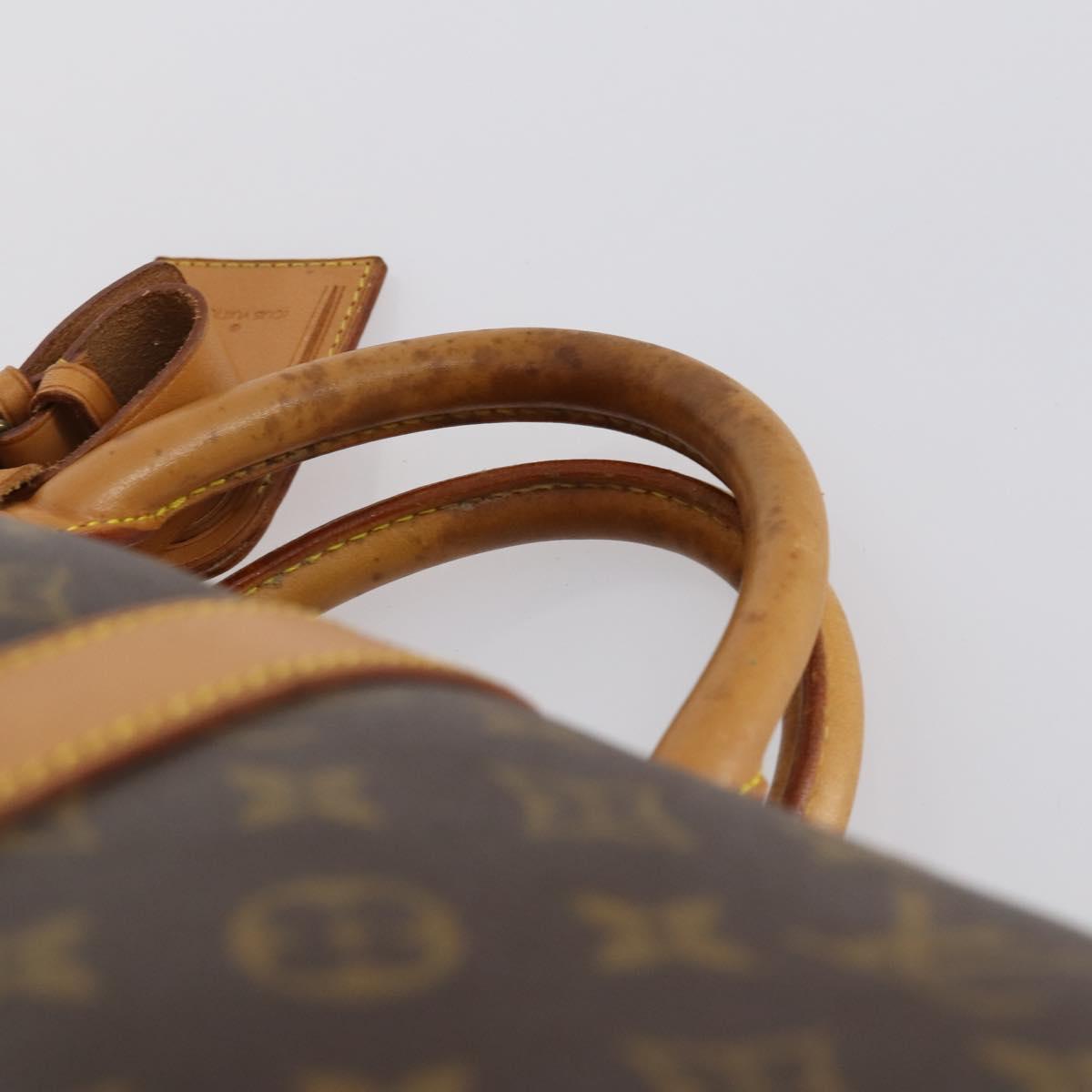 LOUIS VUITTON Monogram Keepall Bandouliere 55 Boston Bag M41414 LV Auth 150183