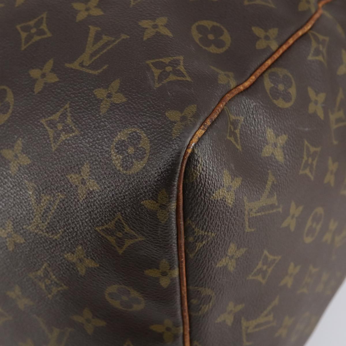 LOUIS VUITTON Monogram Keepall 60 Boston Bag M41422 LV Auth 150185