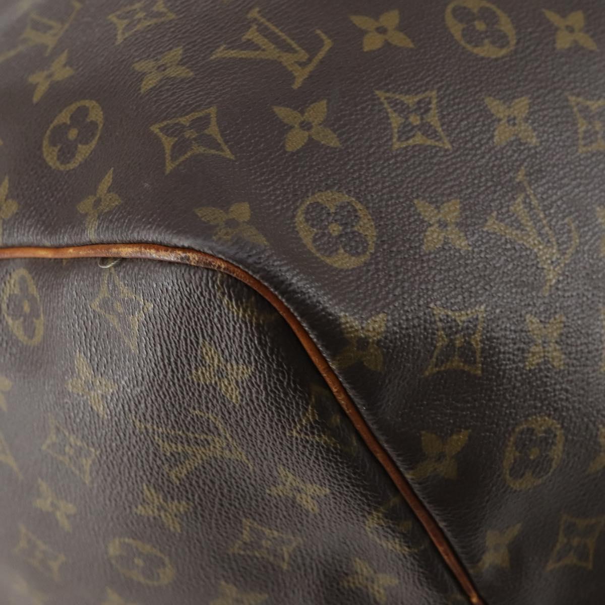 LOUIS VUITTON Monogram Keepall 60 Boston Bag M41422 LV Auth 150185