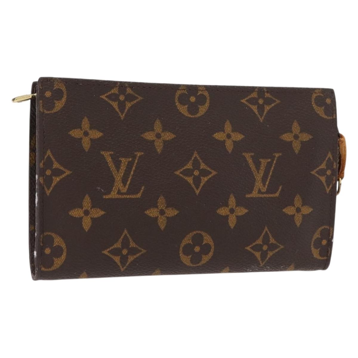 LOUIS VUITTON Monogram Bucket PM Accessory Pouch LV Auth 150188