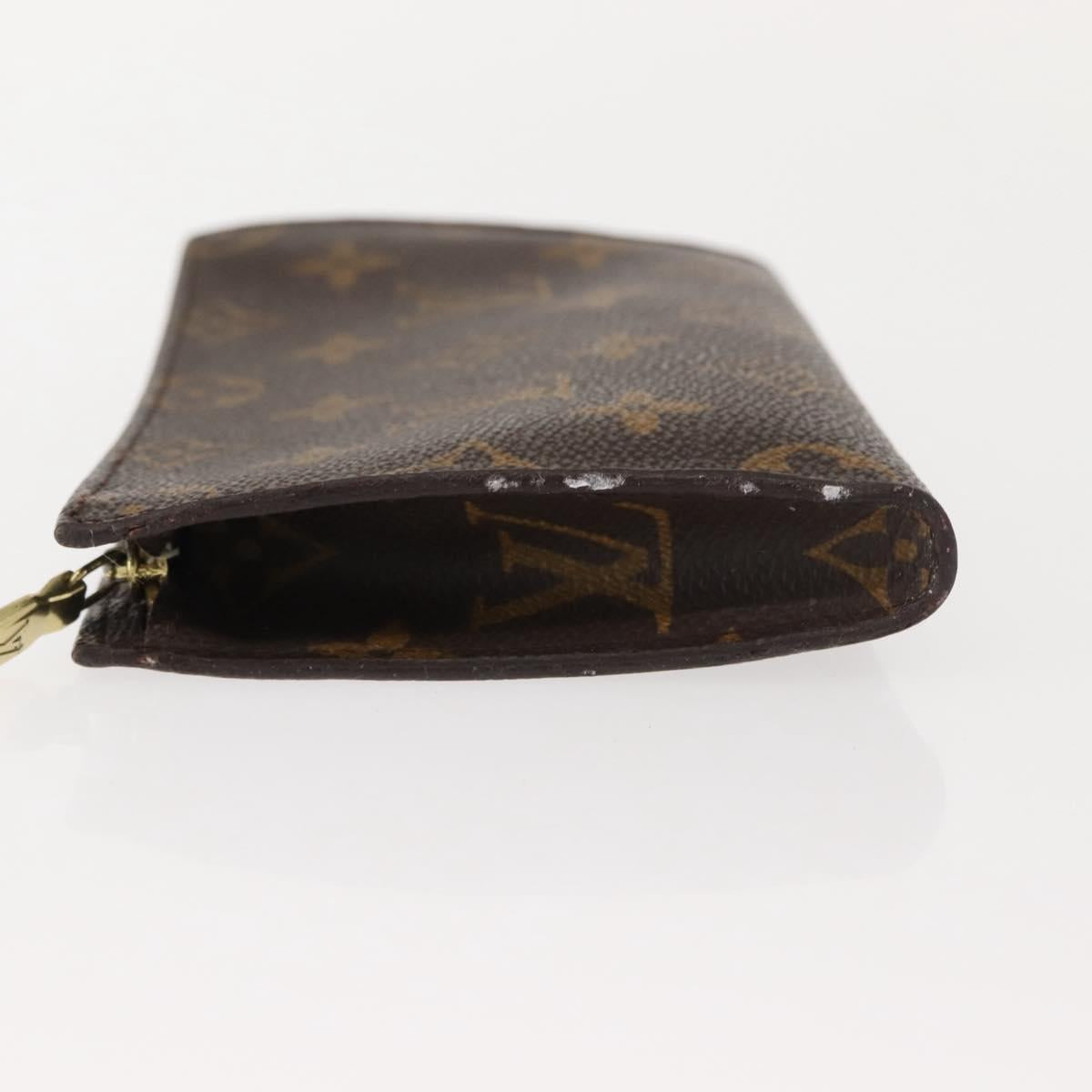 LOUIS VUITTON Monogram Bucket PM Accessory Pouch LV Auth 150188