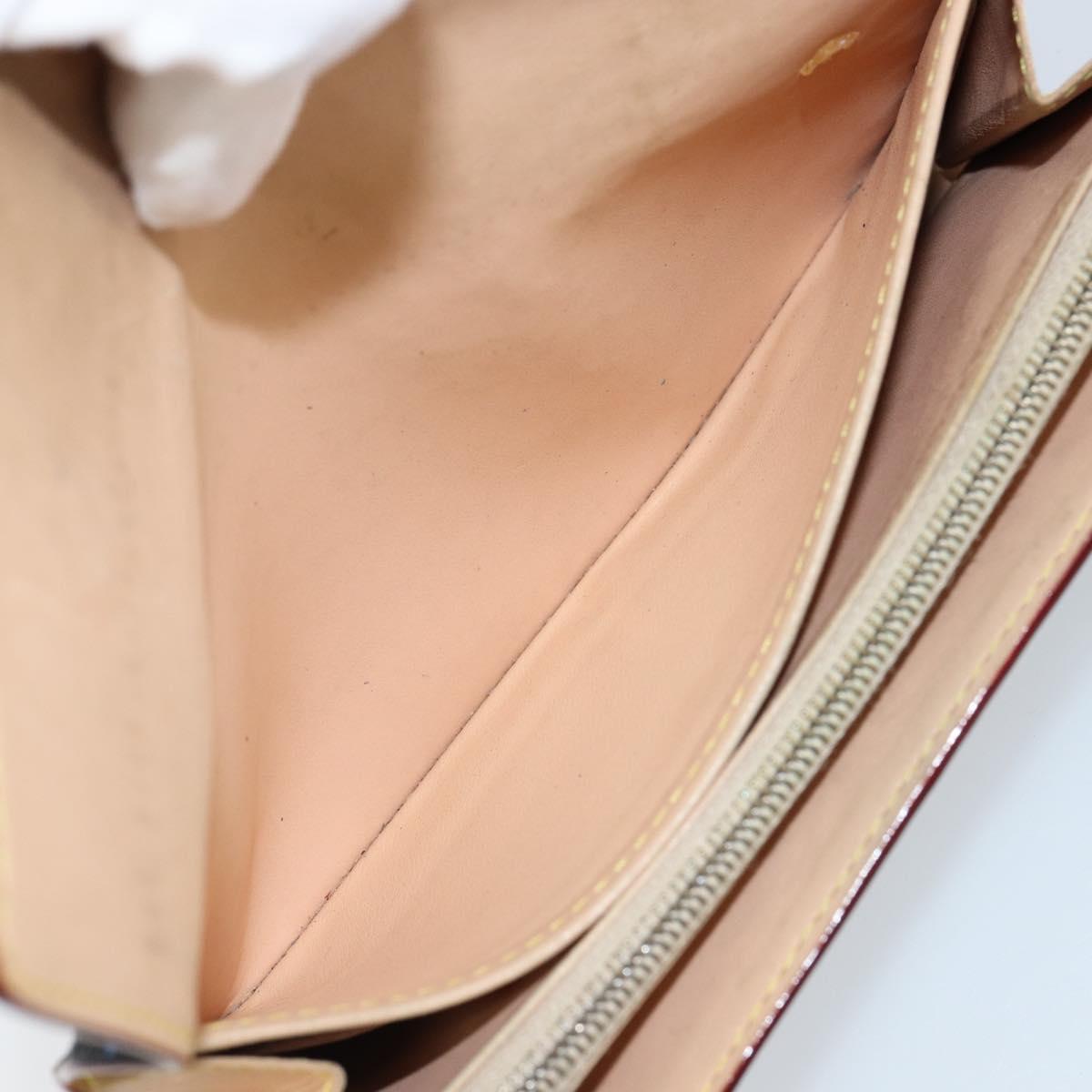 LOUIS VUITTON Multicolor Pochette Porte Monnaie Credit Black M60005 Auth 150194