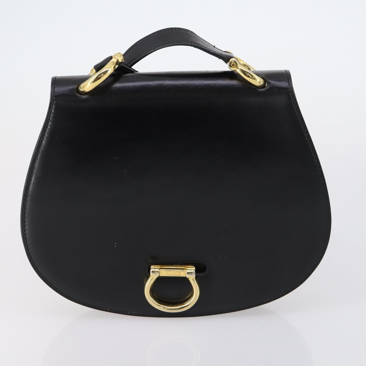 CARTIER Hermes Celine Bag Canvas Leather 3 Set Black Bordeaux Auth 150207