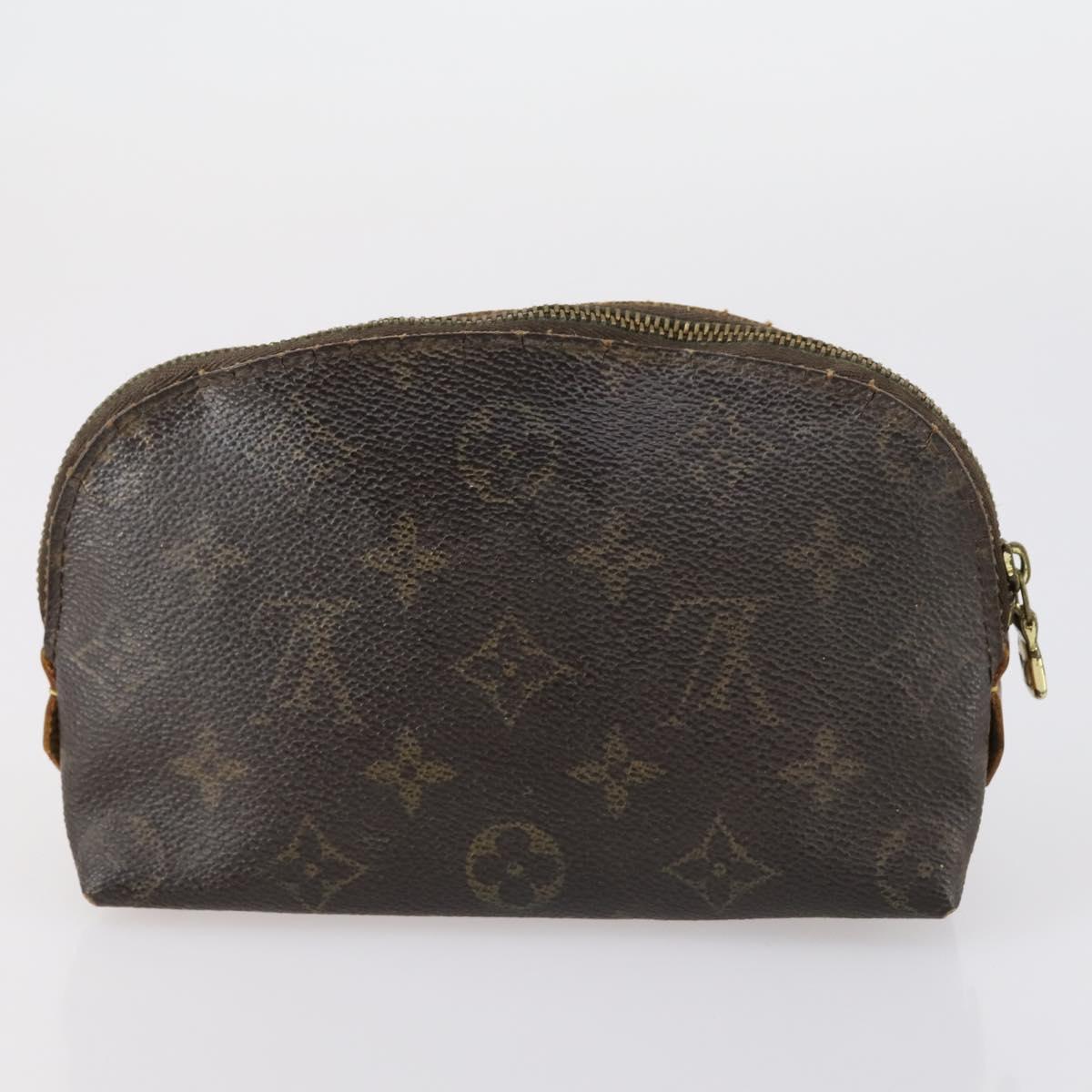 LOUIS VUITTON Monogram Pouch 3 Set LV Auth 150208