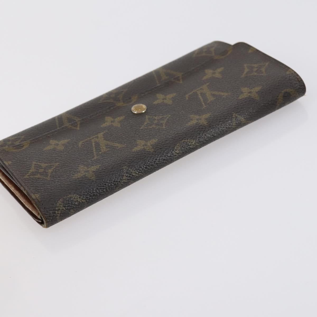 LOUIS VUITTON Monogram Epi Wallet 3 Set Green LV Auth 150210