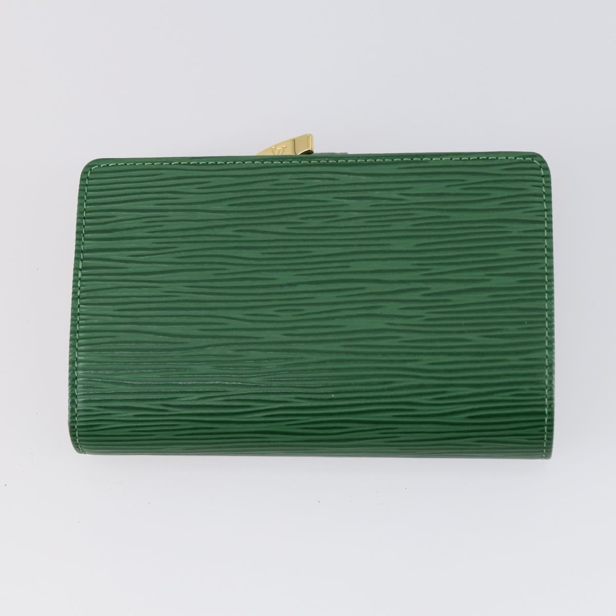 LOUIS VUITTON Monogram Epi Wallet 3 Set Green LV Auth 150210