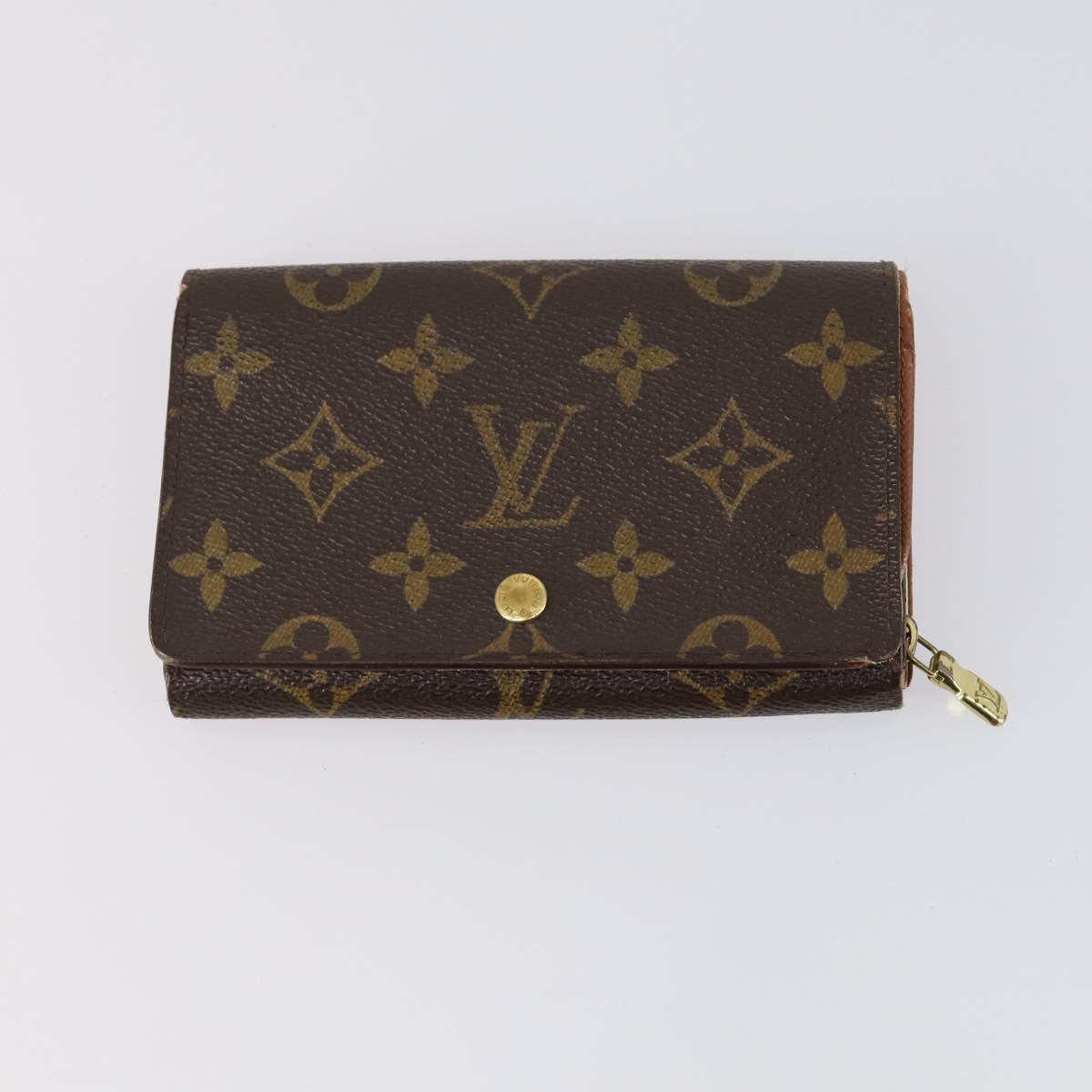 LOUIS VUITTON Monogram Epi Wallet 3 Set Green LV Auth 150210