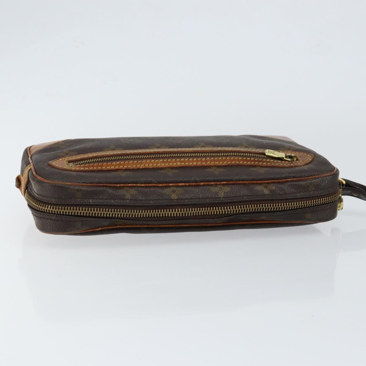 LOUIS VUITTON Monogram Marly Dragonne GM Clutch Bag M51825 LV Auth 150235