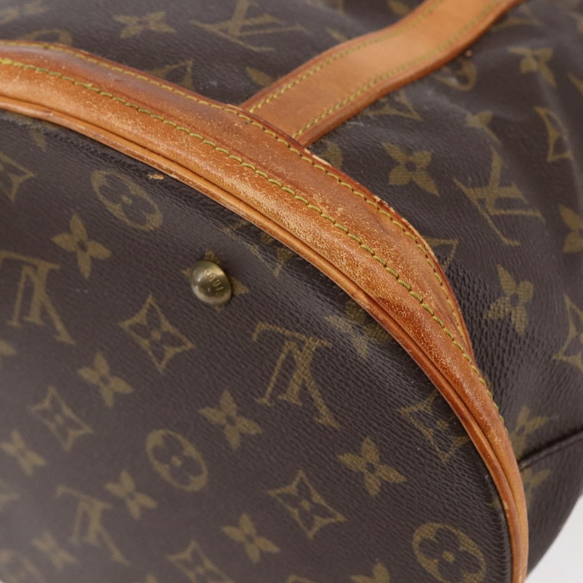 LOUIS VUITTON Monogram Bucket GM Shoulder Bag Vintage M42236 LV Auth 150237