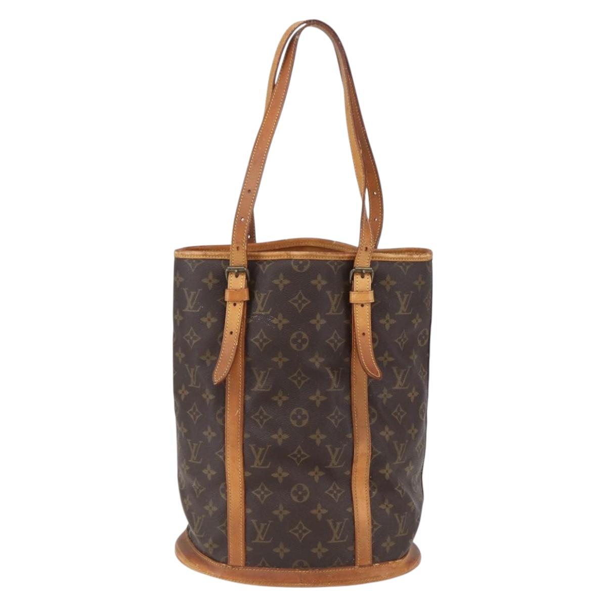 LOUIS VUITTON Monogram Bucket GM Shoulder Bag Vintage M42236 LV Auth 150237
