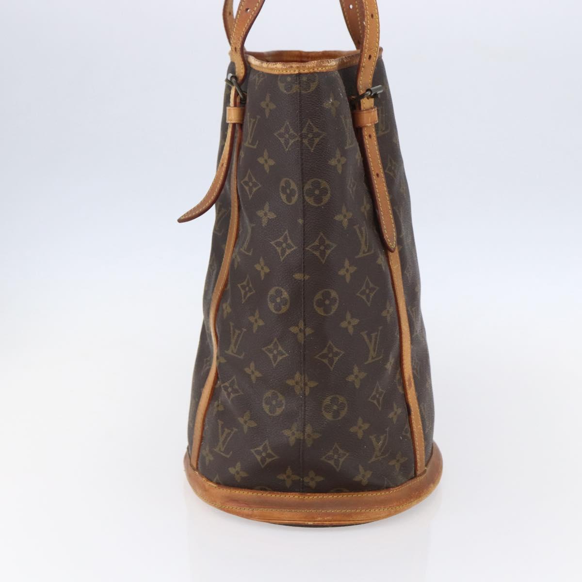 LOUIS VUITTON Monogram Bucket GM Shoulder Bag Vintage M42236 LV Auth 150237