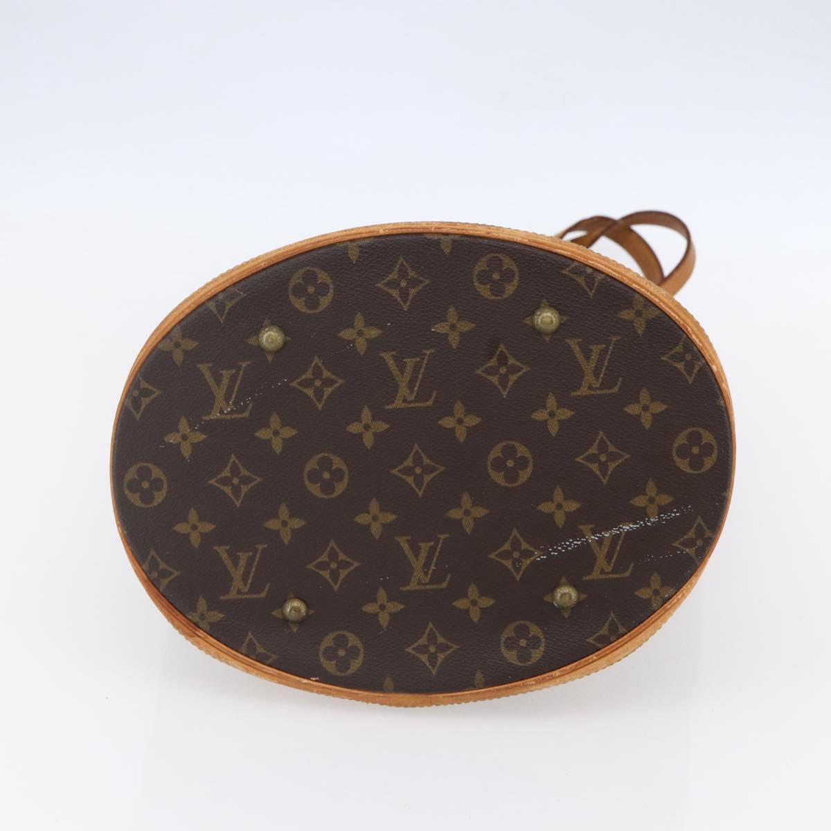 LOUIS VUITTON Monogram Bucket GM Shoulder Bag Vintage M42236 LV Auth 150237