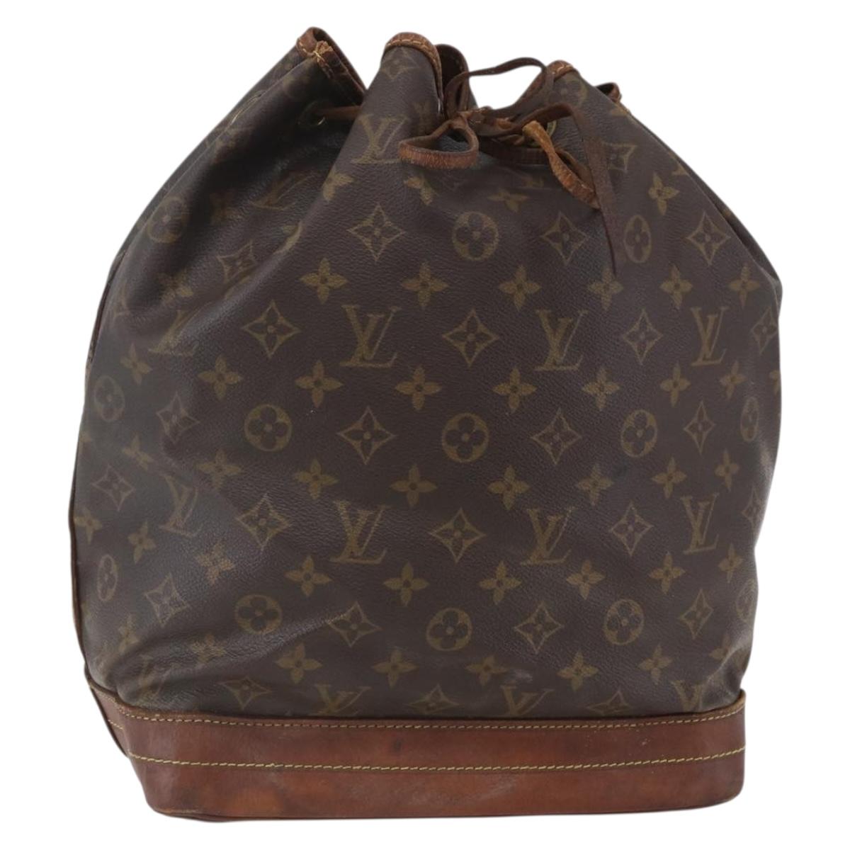 LOUIS VUITTON Monogram Noe Shoulder Bag M42224 LV Auth 150239
