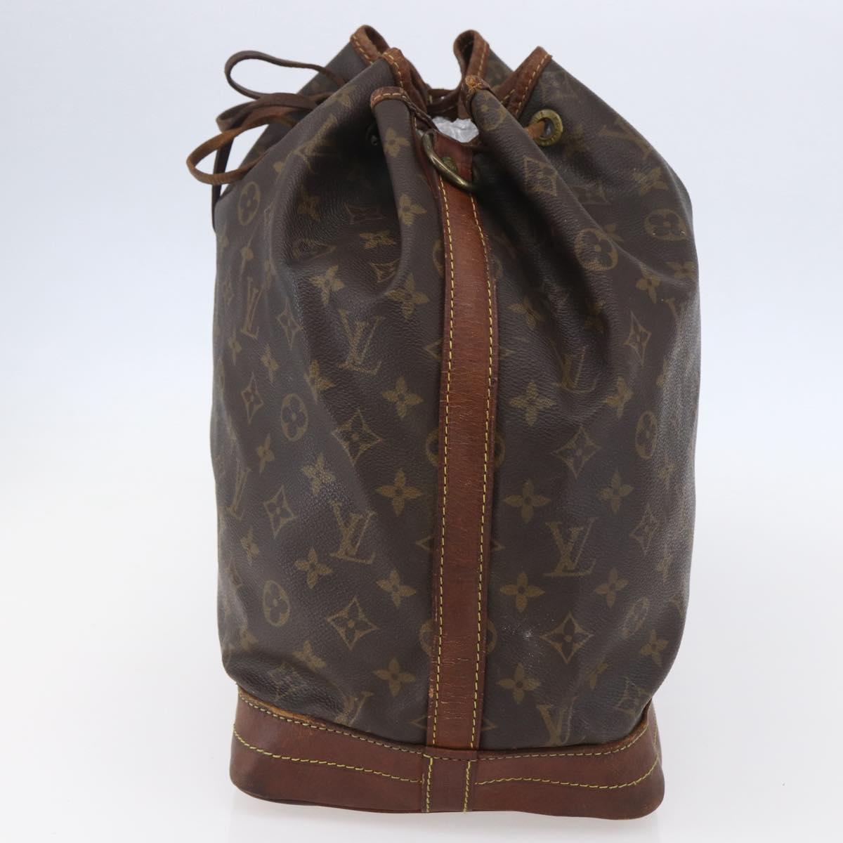LOUIS VUITTON Monogram Noe Shoulder Bag M42224 LV Auth 150239