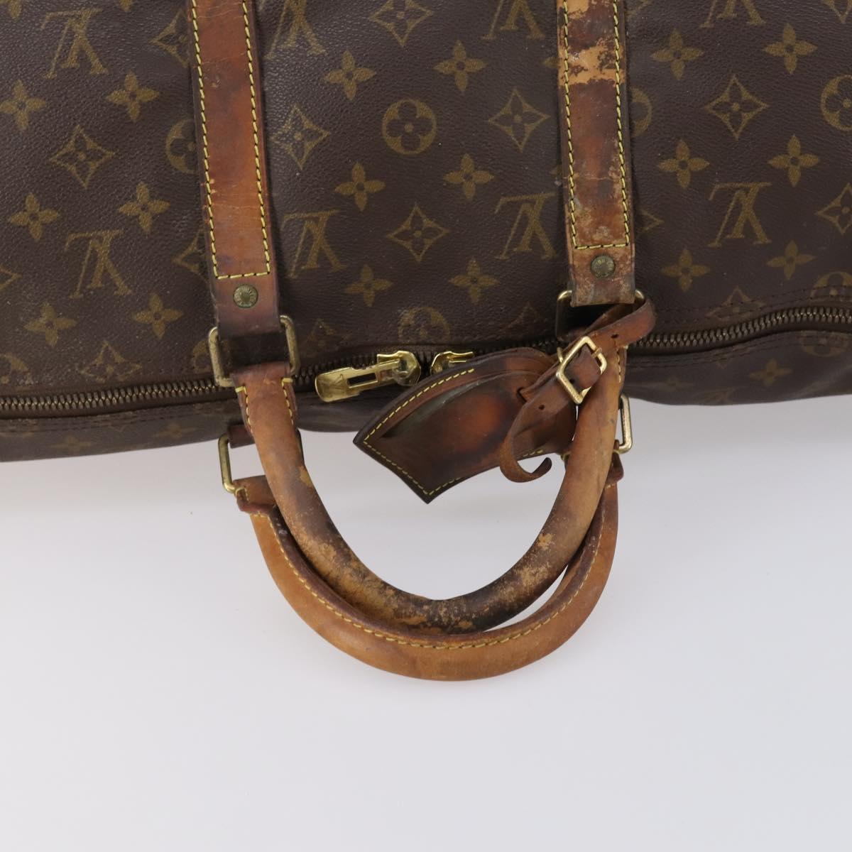 LOUIS VUITTON Monogram Keepall 50 Boston Bag M41426 LV Auth 150243