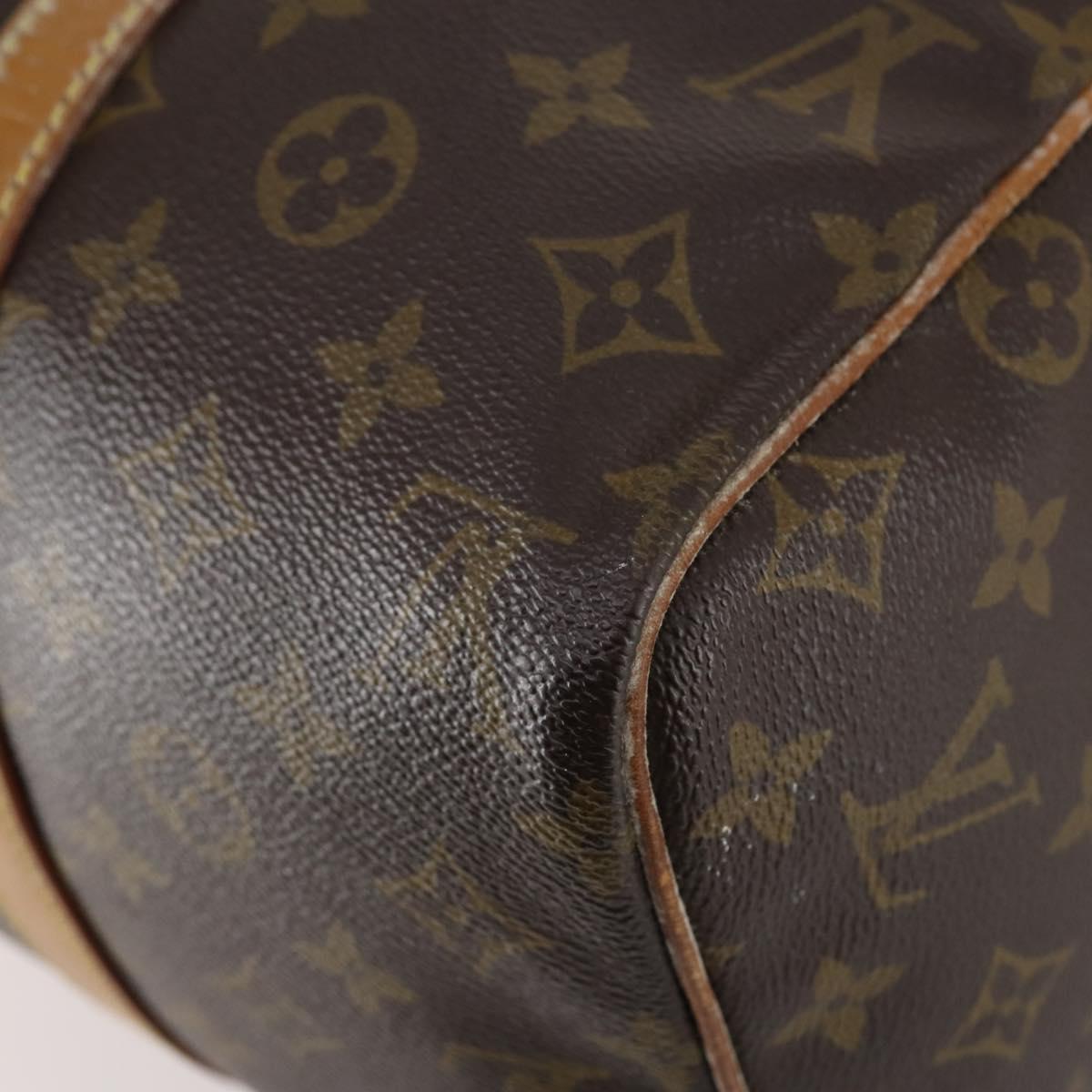 LOUIS VUITTON Monogram Sac Souple 35 Boston Bag M41626 LV Auth 150247