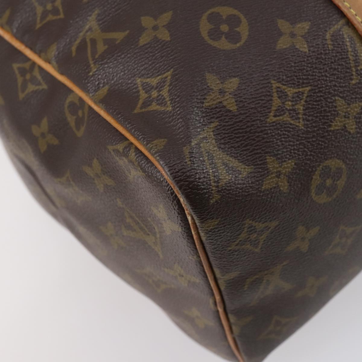 LOUIS VUITTON Monogram Sac Souple 35 Boston Bag M41626 LV Auth 150247
