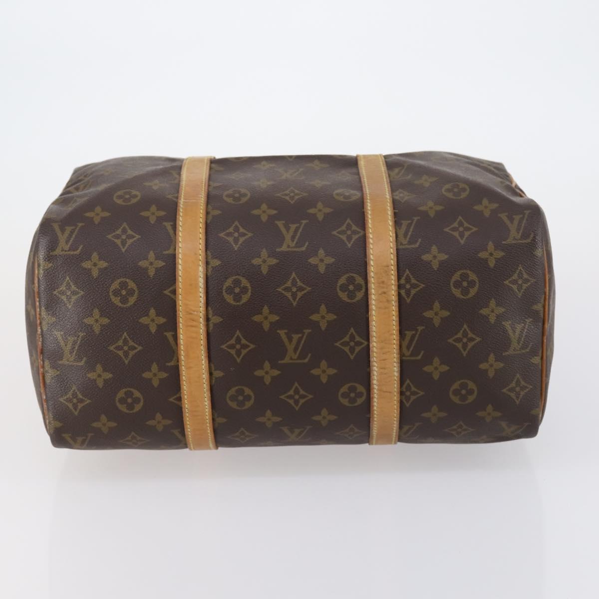 LOUIS VUITTON Monogram Sac Souple 35 Boston Bag M41626 LV Auth 150247