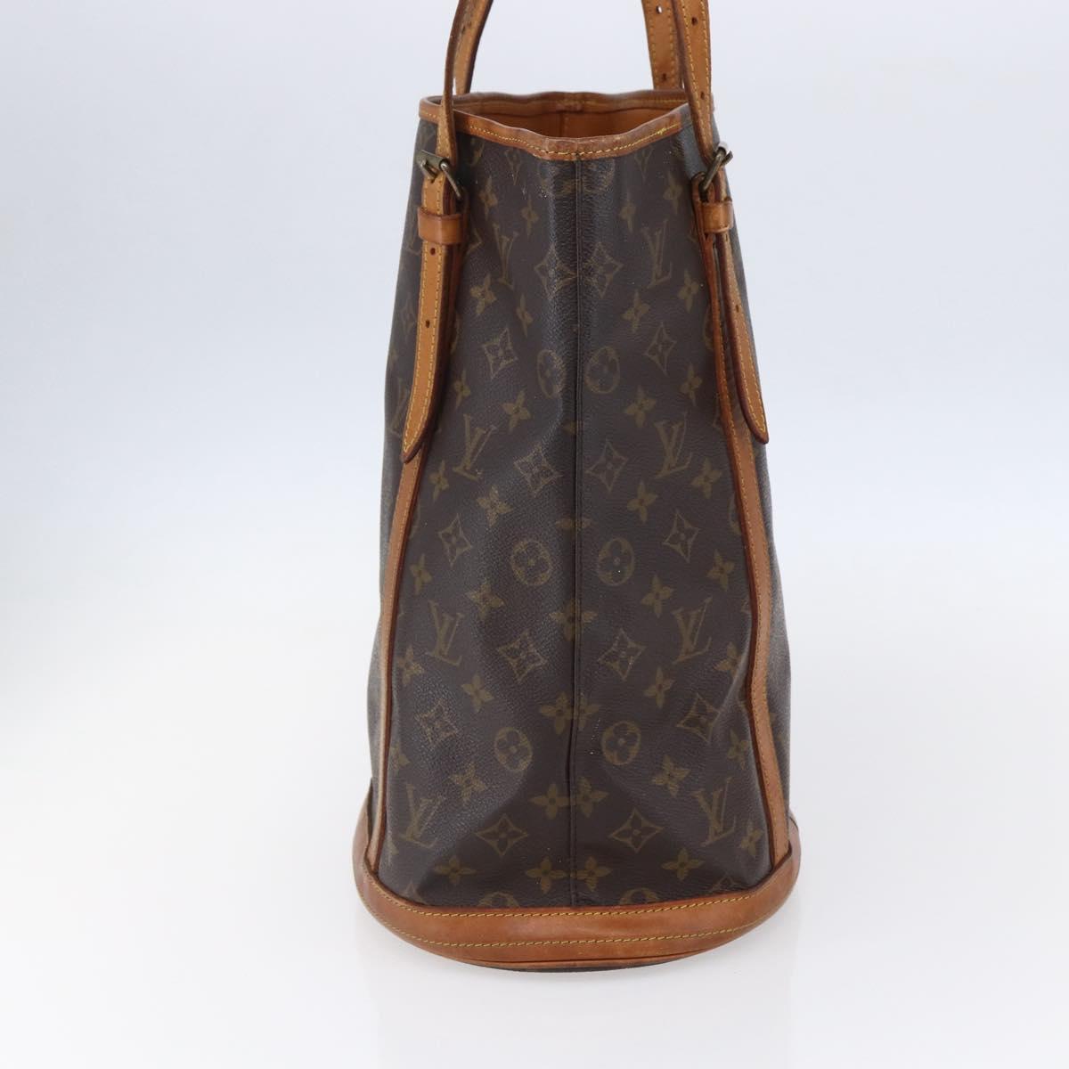 LOUIS VUITTON Monogram Bucket GM Shoulder Bag Vintage M42236 LV Auth 150248