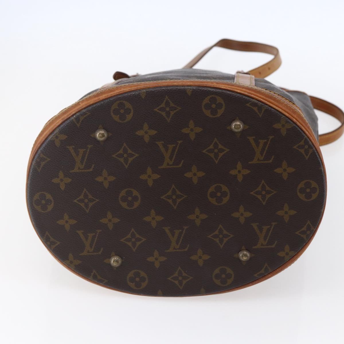 LOUIS VUITTON Monogram Bucket GM Shoulder Bag Vintage M42236 LV Auth 150248