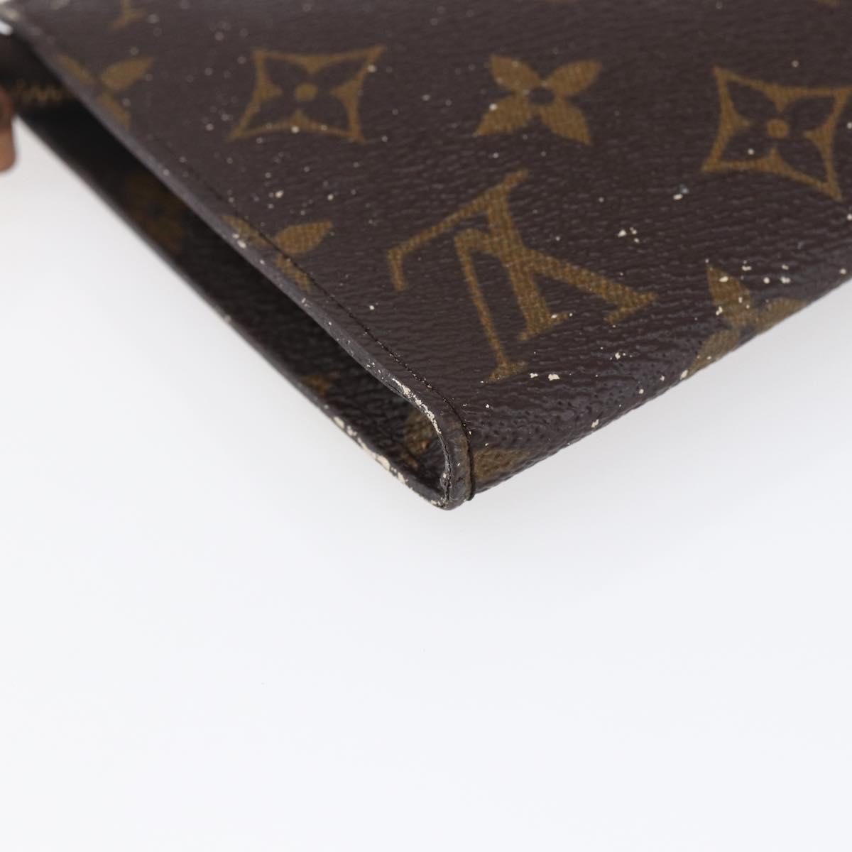 LOUIS VUITTON Monogram Bucket GM Accessory Pouch Vintage LV Auth 150249