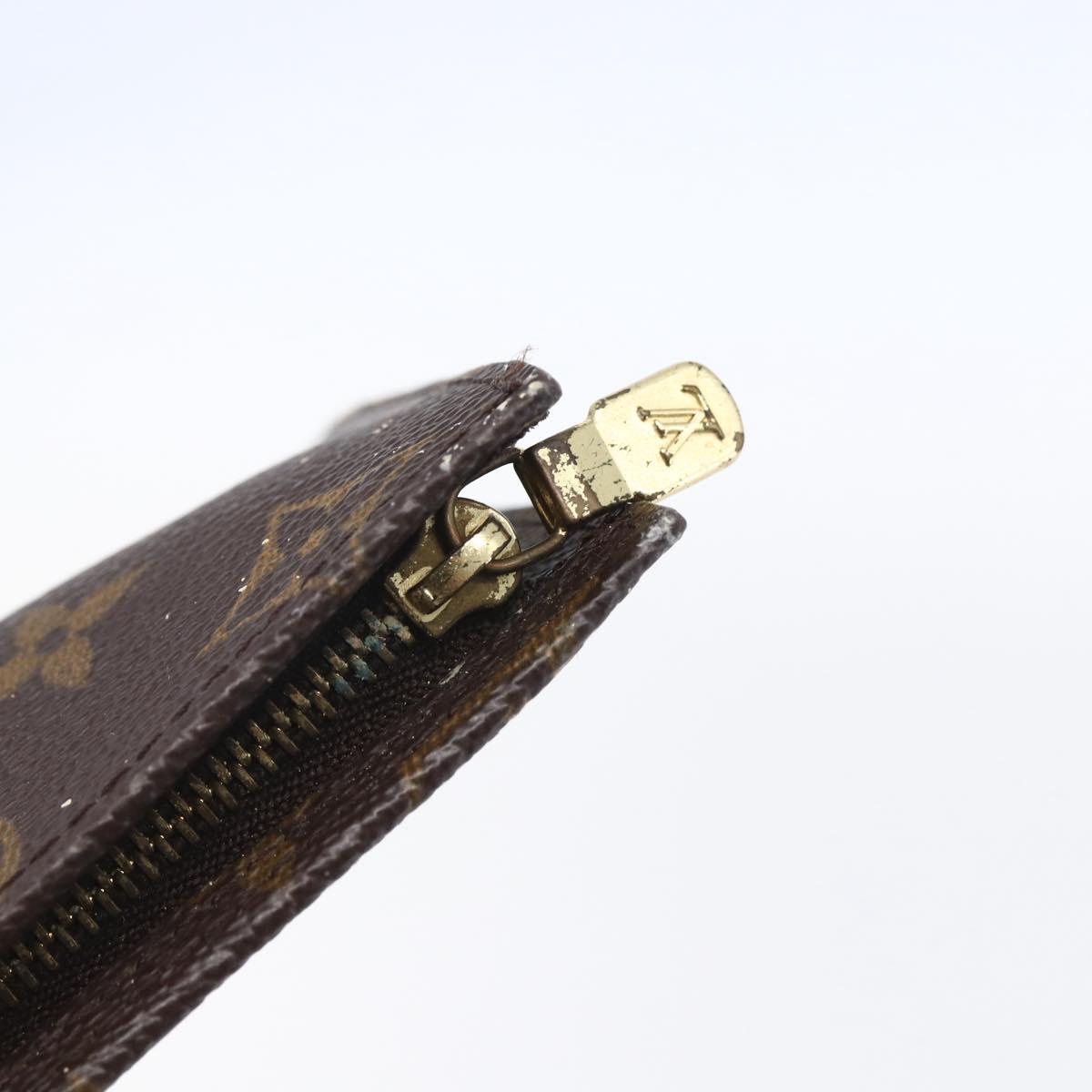 LOUIS VUITTON Monogram Bucket GM Accessory Pouch Vintage LV Auth 150249