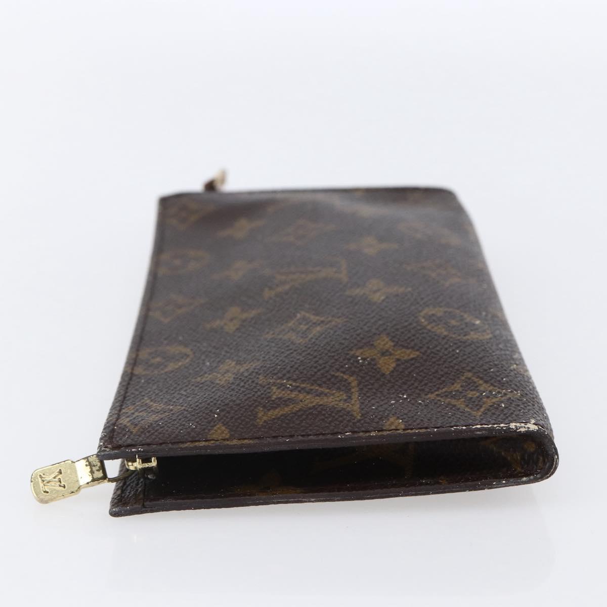 LOUIS VUITTON Monogram Bucket GM Accessory Pouch Vintage LV Auth 150249