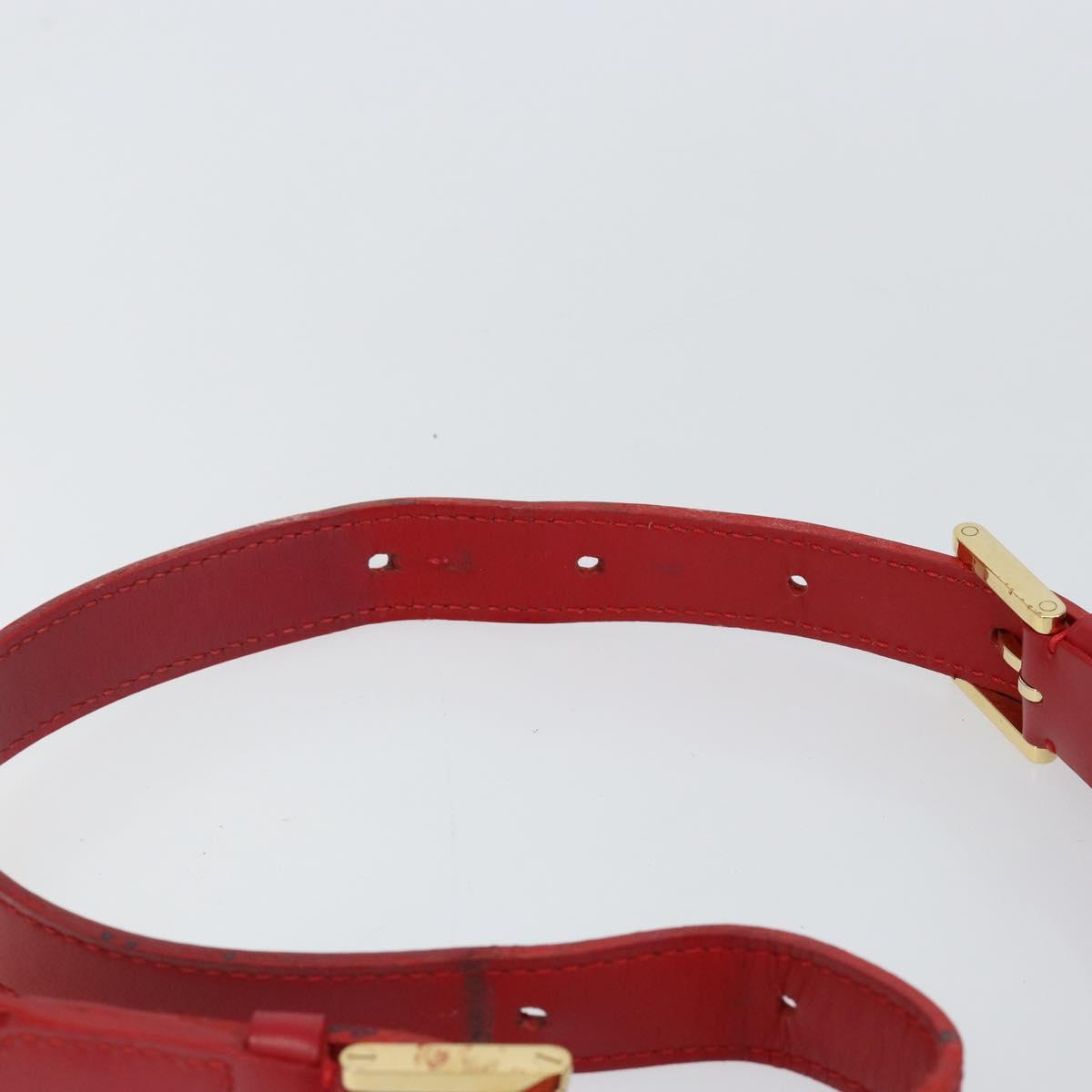 LOUIS VUITTON Epi Mandala MM Shoulder Bag Red M5889E LV Auth 150251