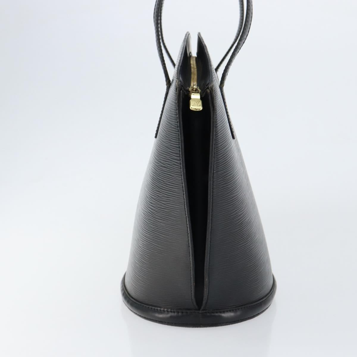 LOUIS VUITTON Epi Saint Jacques Shopping Shoulder Bag Black M52262 Auth 150253