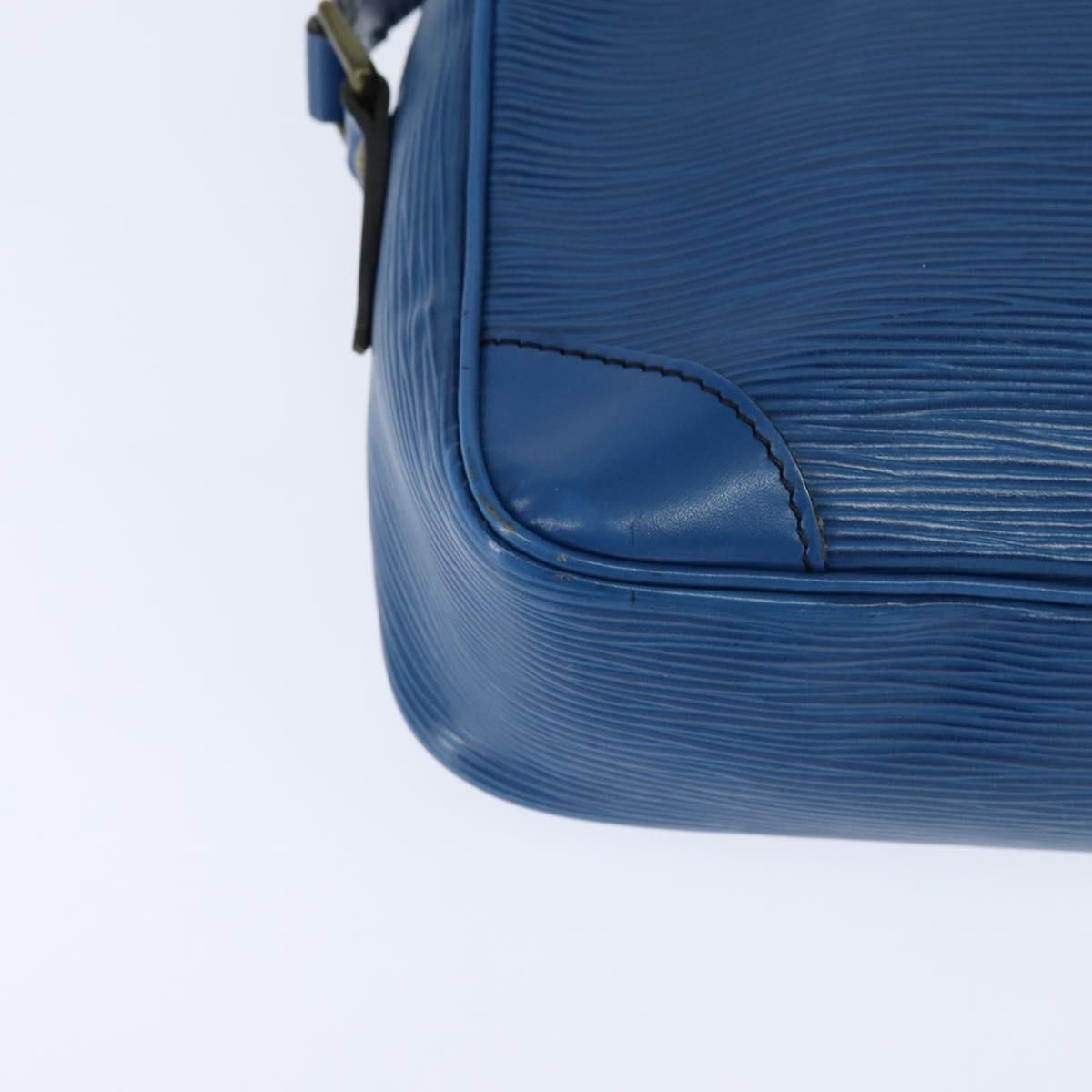 LOUIS VUITTON Epi Trocadero 23 Shoulder Bag Blue M52305 LV Auth 150255