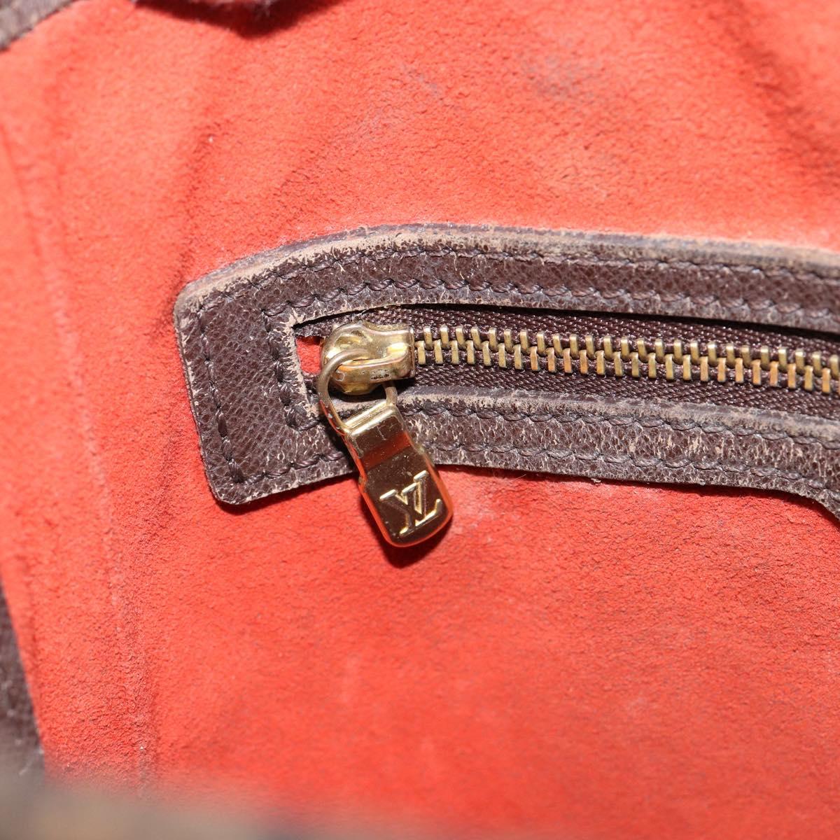 LOUIS VUITTON Damier Ebene Marais Shoulder Bag N42240 LV Auth 150257