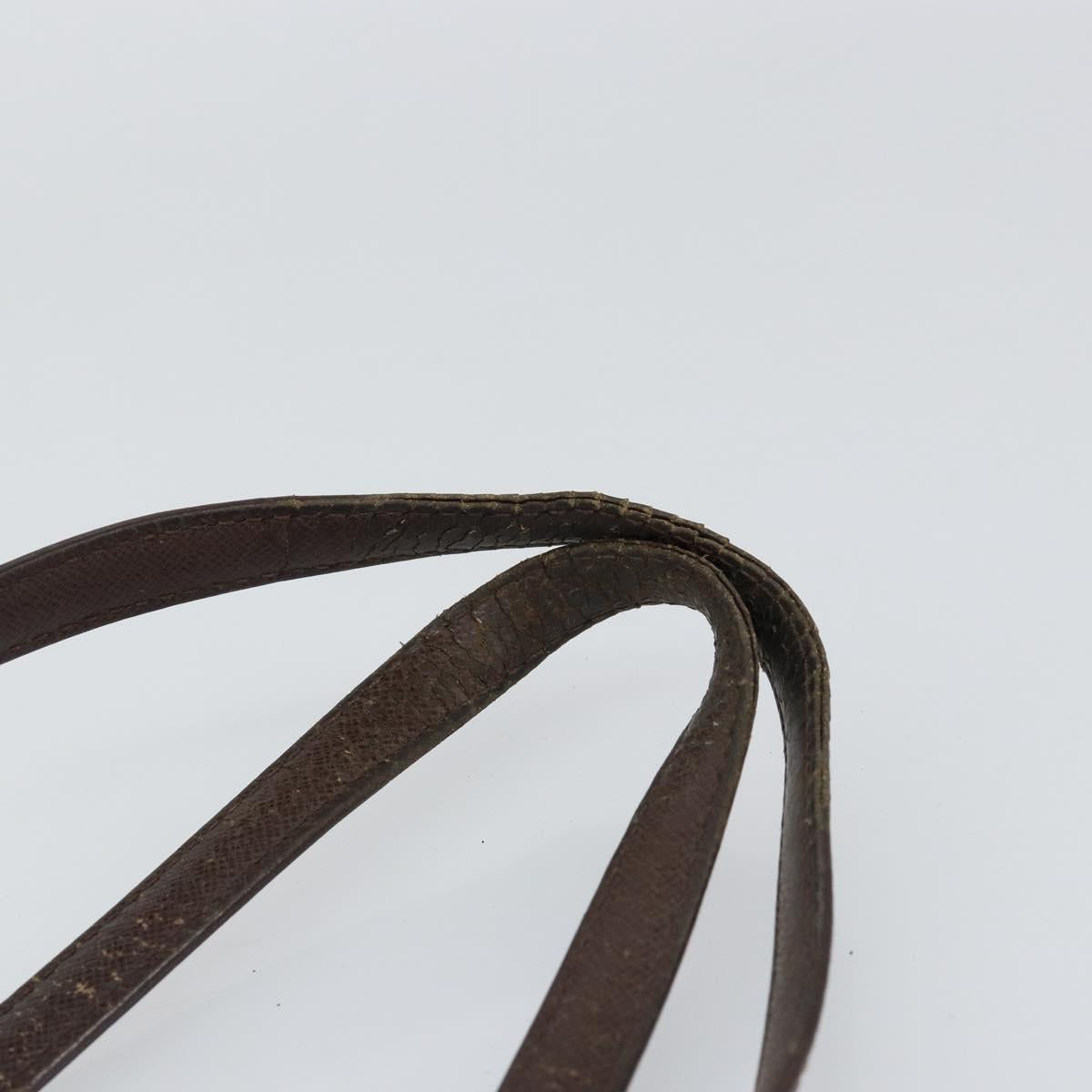 LOUIS VUITTON Damier Ebene Marais Shoulder Bag N42240 LV Auth 150257