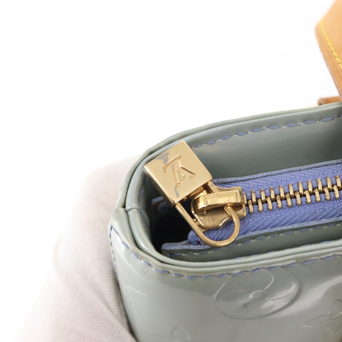 LOUIS VUITTON Monogram Vernis Houston Hand Bag Lavande M91218 LV Auth 150264