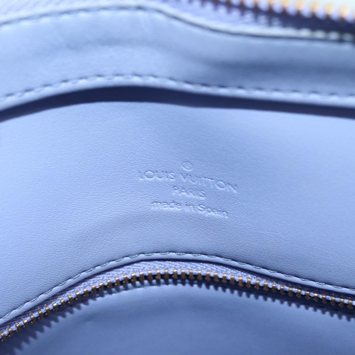 LOUIS VUITTON Monogram Vernis Houston Hand Bag Lavande M91218 LV Auth 150264