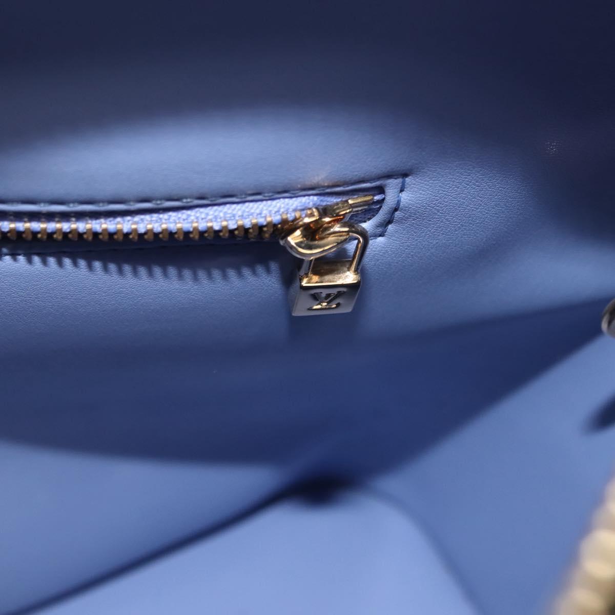 LOUIS VUITTON Monogram Vernis Houston Hand Bag Lavande M91218 LV Auth 150264