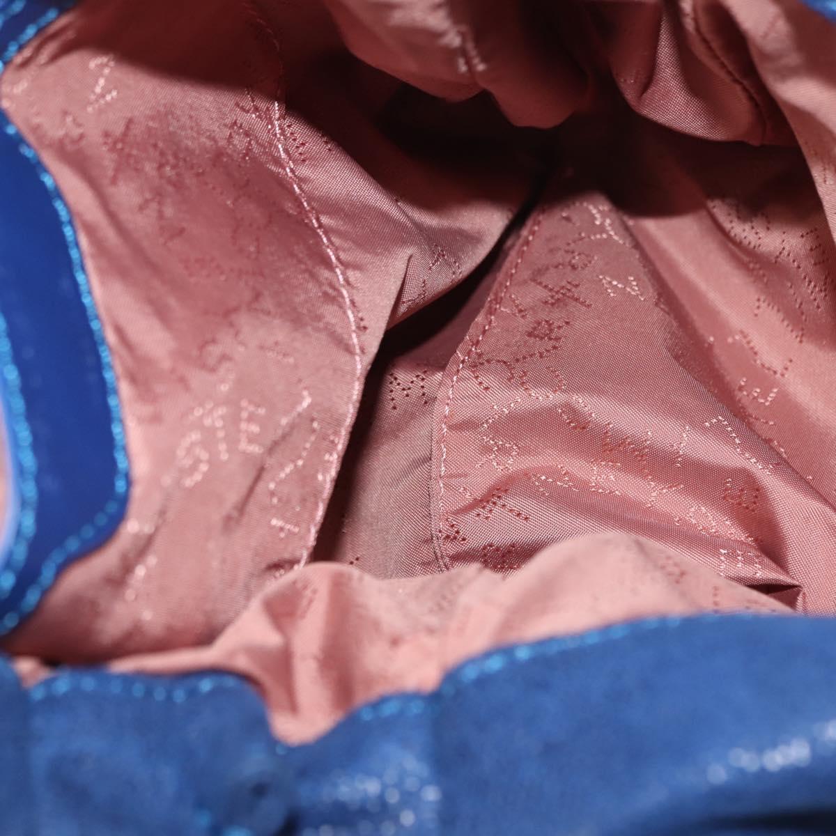 Stella MacCartney Chain Falabella Mini Bag Polyester Black 371223 Auth 150267