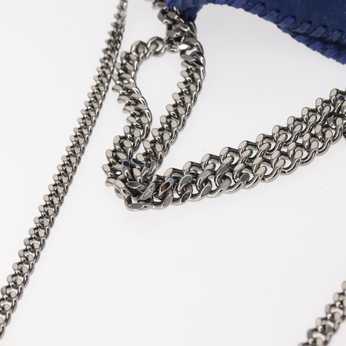 Stella MacCartney Chain Falabella Mini Bag Polyester Black 371223 Auth 150267