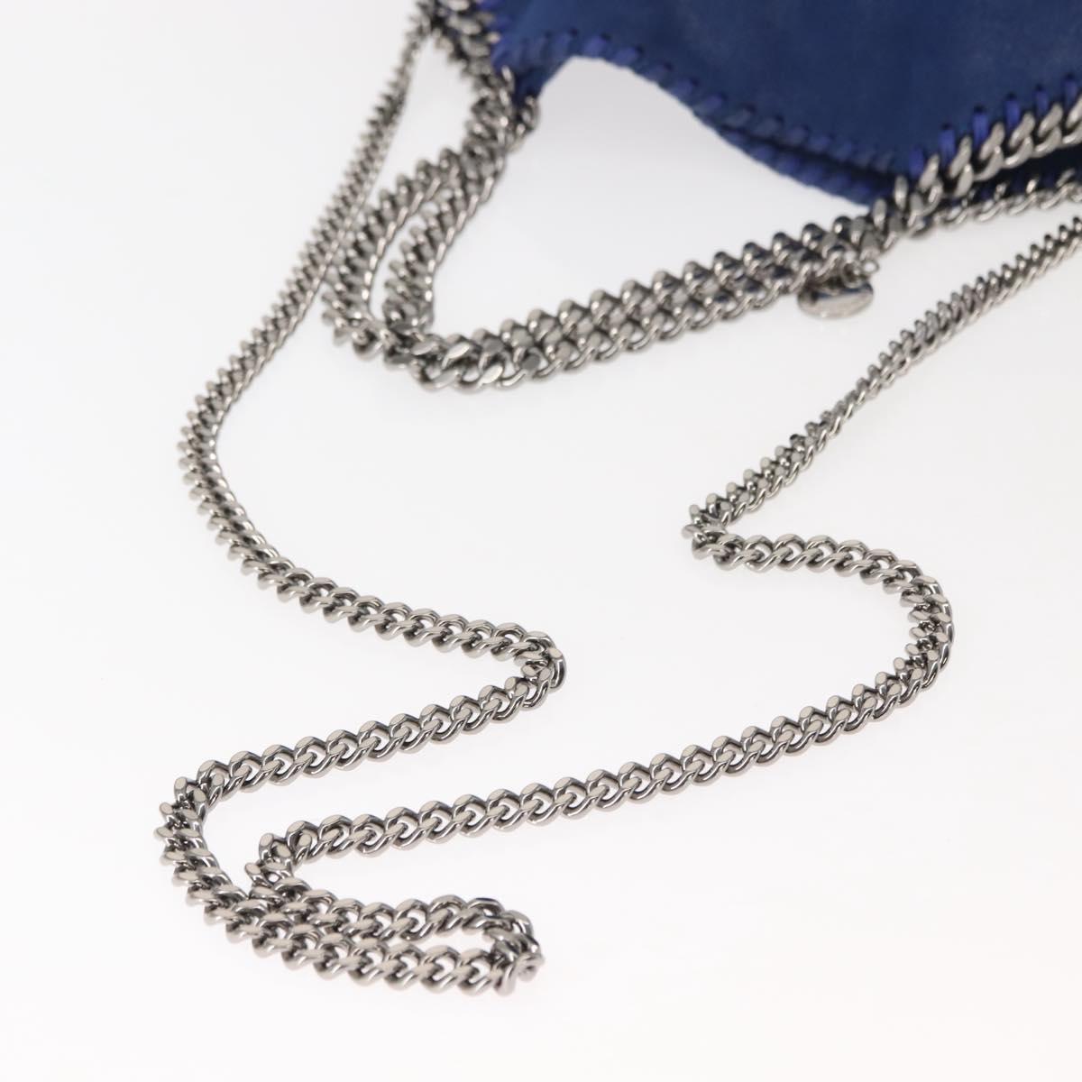 Stella MacCartney Chain Falabella Mini Bag Polyester Black 371223 Auth 150267