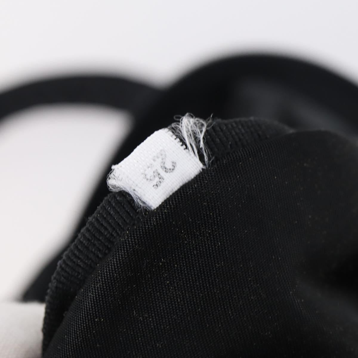 PRADA Boston Bag Nylon 2way Black Silver Auth 150290