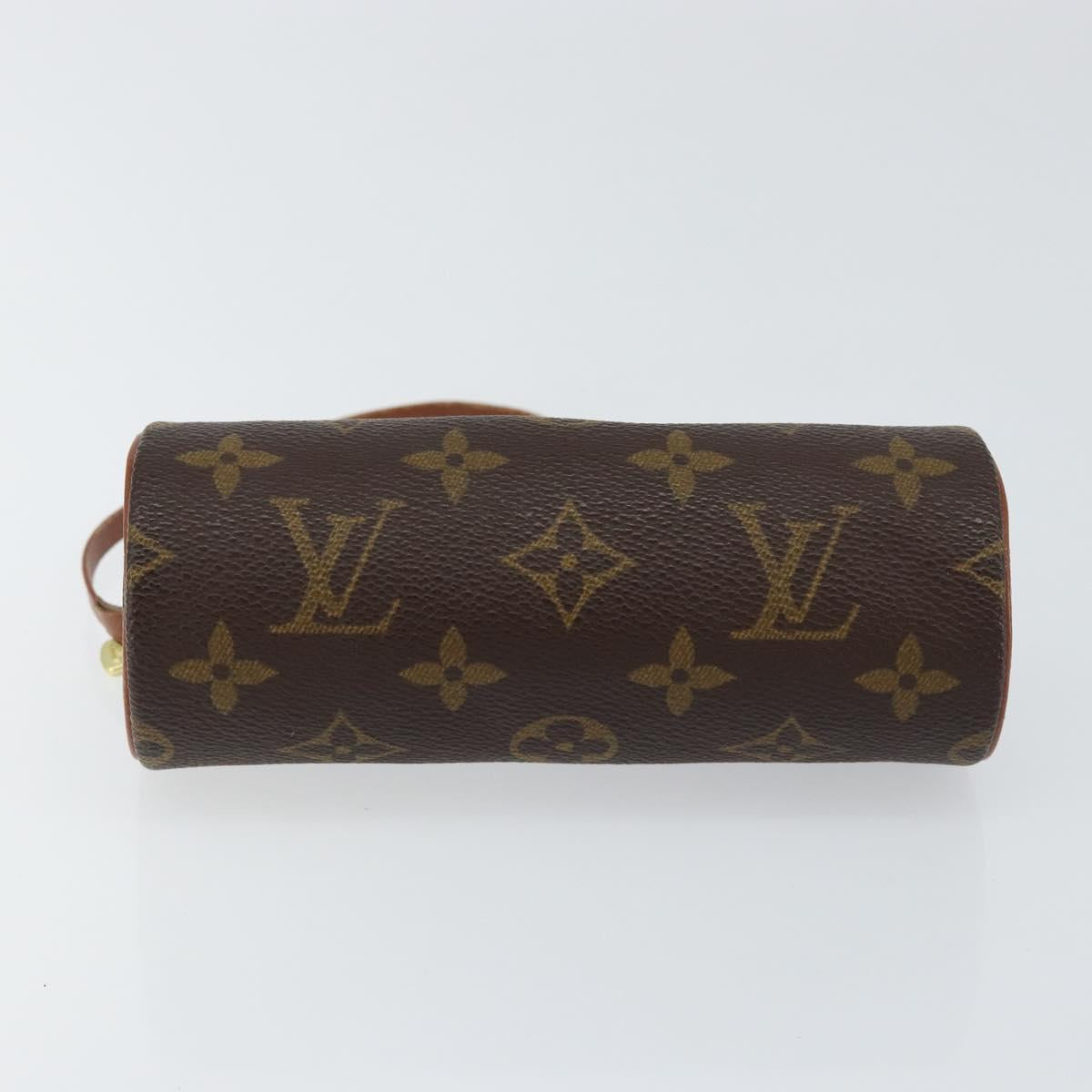 LOUIS VUITTON Monogram Papillon Pouch LV Auth 150298