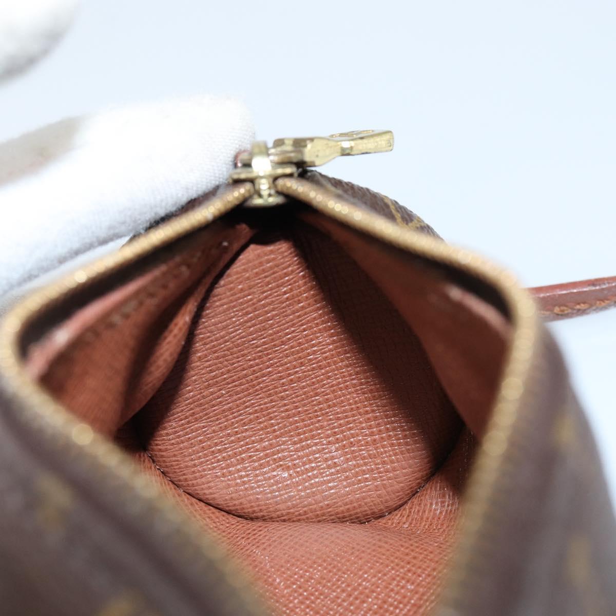 LOUIS VUITTON Monogram Papillon Pouch LV Auth 150299