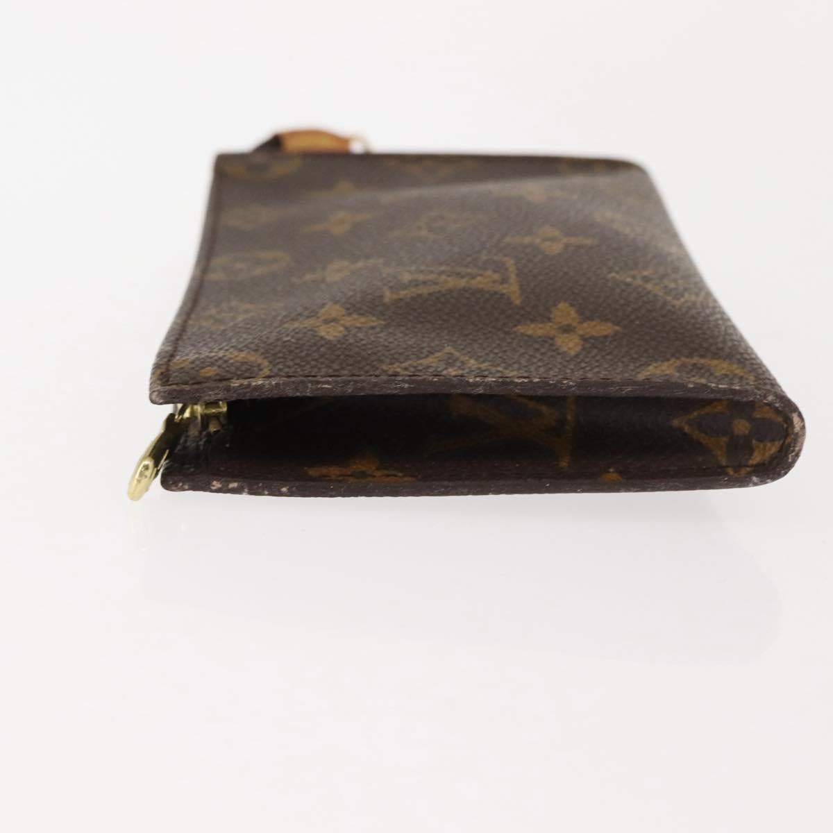 LOUIS VUITTON Monogram Bucket PM Accessory Pouch LV Auth 150301