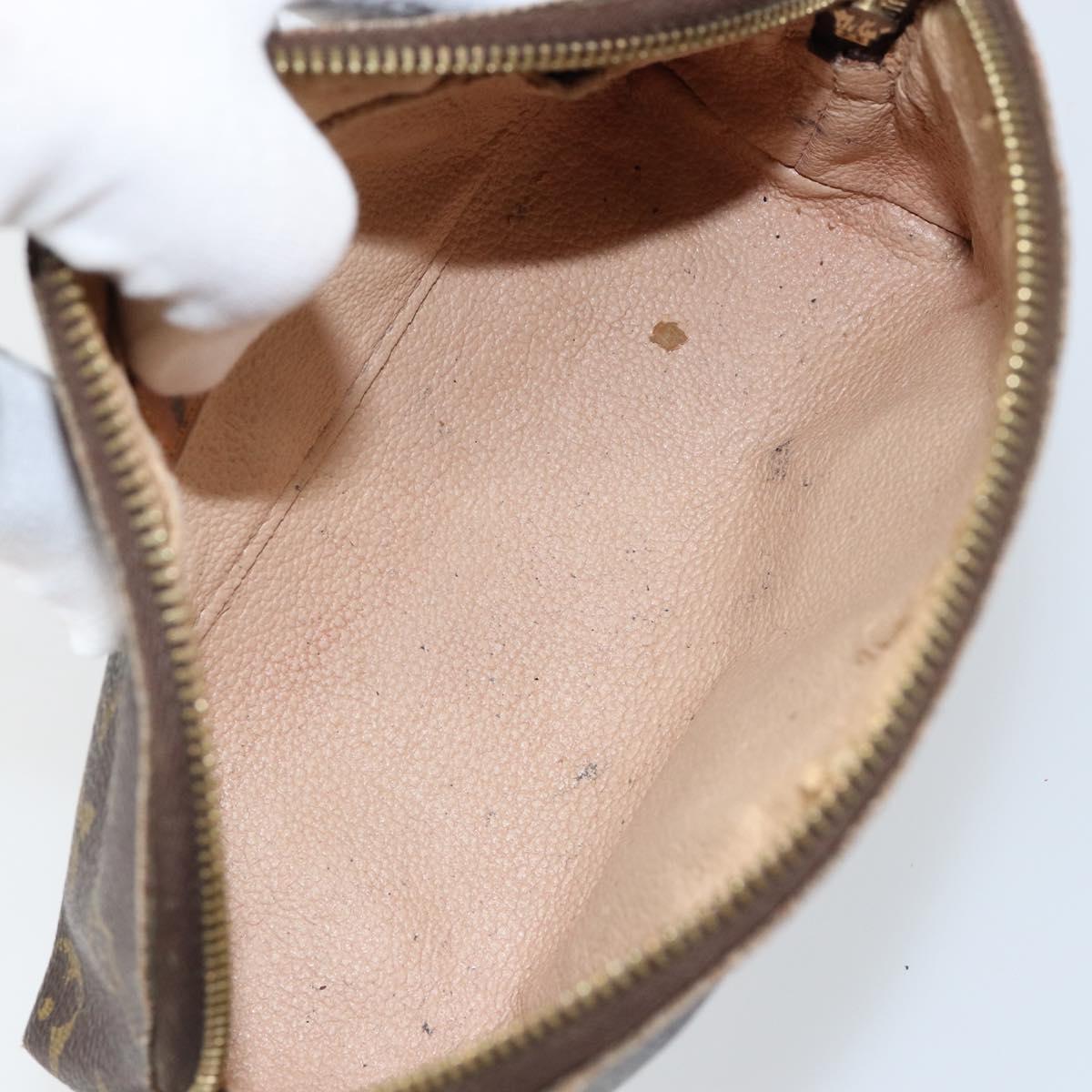 LOUIS VUITTON Monogram Pochette Cosmetic PM Pouch M43998 LV Auth 150305