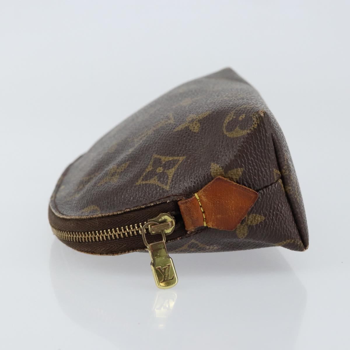 LOUIS VUITTON Monogram Pochette Cosmetic PM Pouch M43998 LV Auth 150305