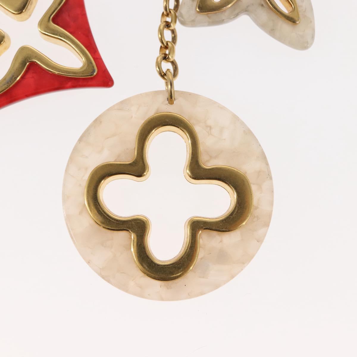 LOUIS VUITTON Bijoussac Ansolence Bag Charm Gold Tone M66884 LV Auth 150314