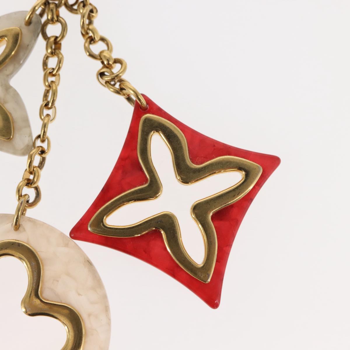 LOUIS VUITTON Bijoussac Ansolence Bag Charm Gold Tone M66884 LV Auth 150314