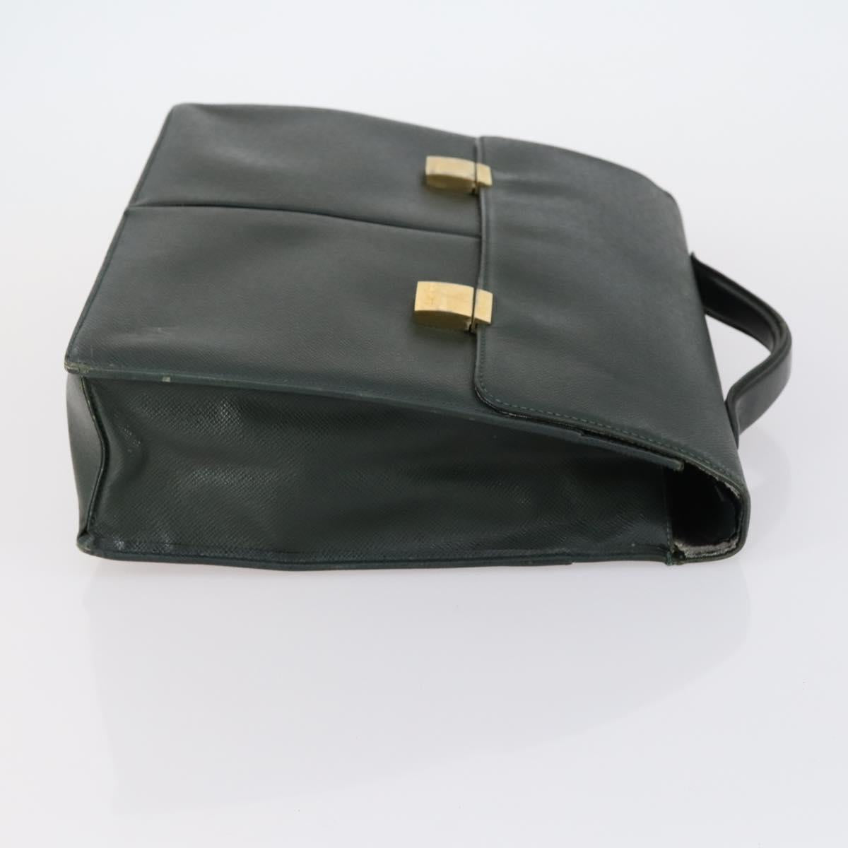 LOUIS VUITTON Taiga Business Bag 2 Set Green Bordeaux LV Auth 150327