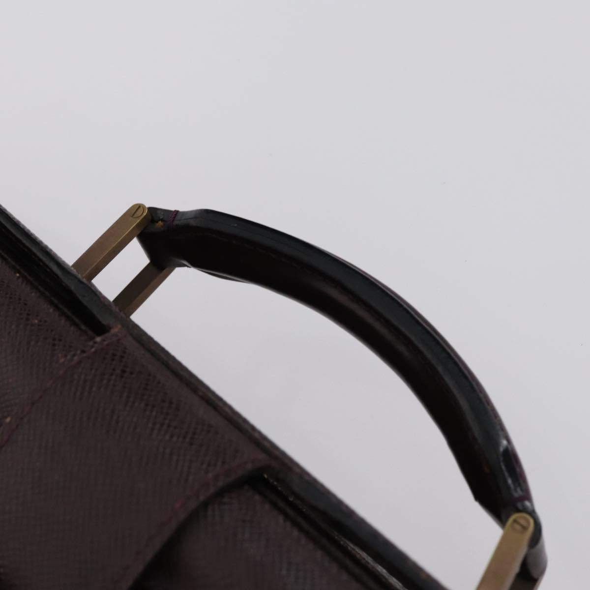 LOUIS VUITTON Taiga Business Bag 2 Set Green Bordeaux LV Auth 150327