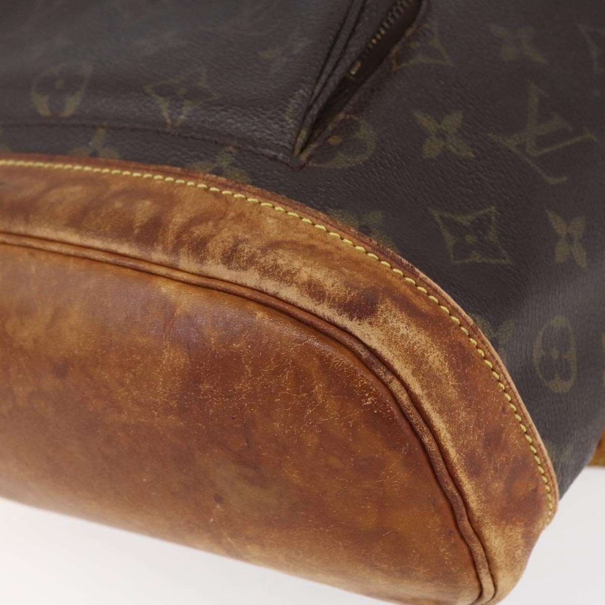 LOUIS VUITTON Monogram Montsouris MM Backpack M51136 LV Auth 150398