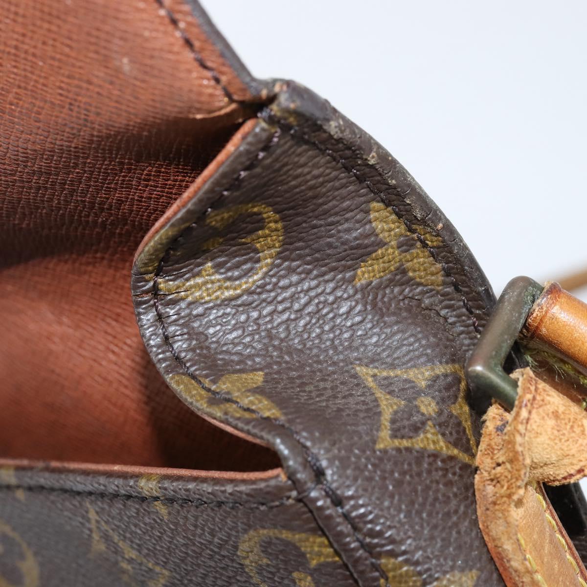 LOUIS VUITTON Monogram Saint Cloud MM Shoulder Bag M51243 LV Auth 150421